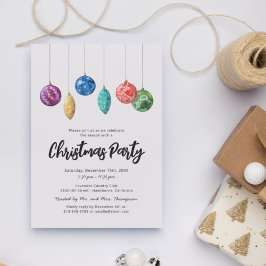 Convite Simples e Moderno para Festa de Natal