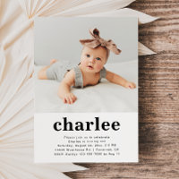 Convite Simples Para Aniversário De Foto | Floral