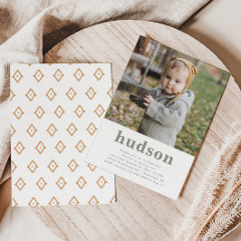 Convite Simples Para Aniversário De Foto | Minimal