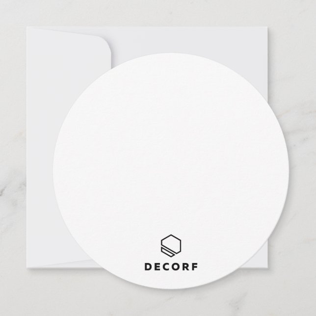  Convite Simples, Tamanho: 5,25" x 5,25", Papel:Fo (Frente)