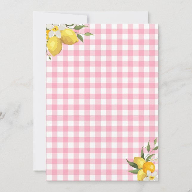 Convite Simples, Tamanho: 5" x 7", Papel: Assinatu (Verso)