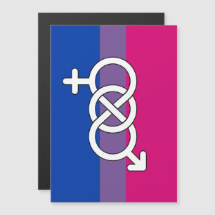 Convite Sinalizador de Símbolo de Orgulho Bissexual