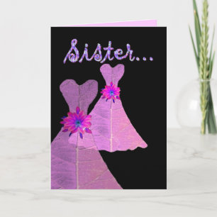 Convite SISTER_ Be My Bridesmaid - Personalizável