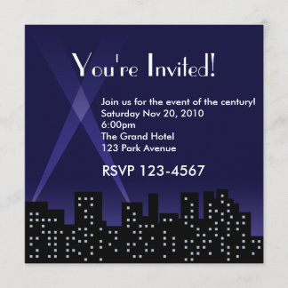 Convite Skyline de Cidade