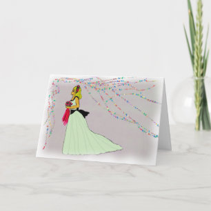 Convite Solicitação de Bridesmaid Júnior