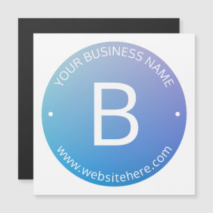 Convite Sombreado Azul e Roxo com Texto Editável