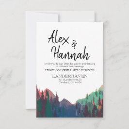 Convite Somente para Recepção de Casamento