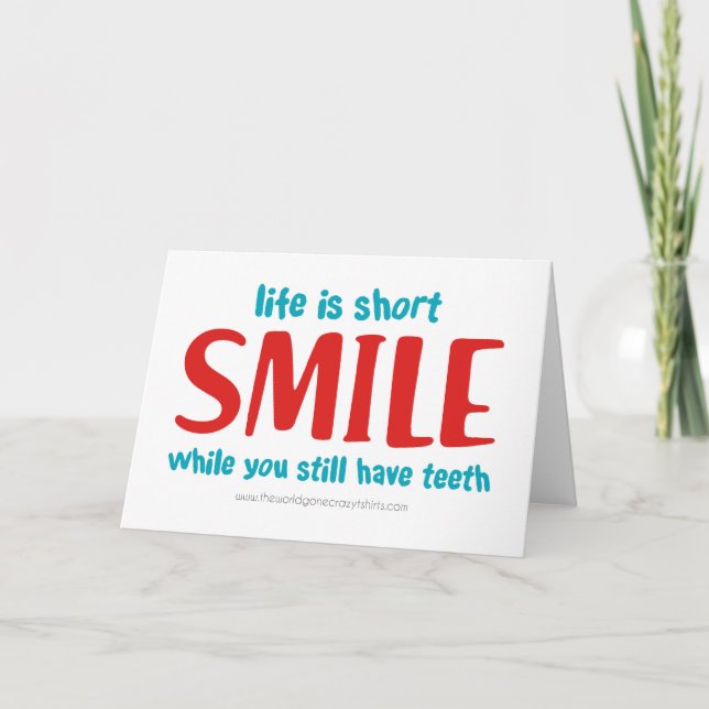 Convite Sorria (Frente)