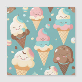 Convite Sorvete colorido