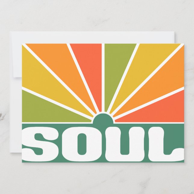 Convite SOUL, personalizar (Frente)