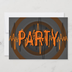 Convite Sound Orange Dark 'PARTITY'
