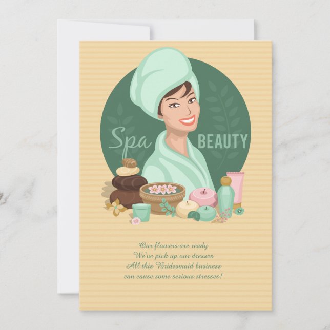 Convite Spa Beauty (Frente)