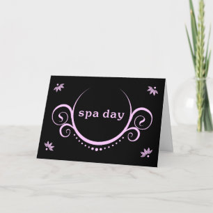 Convite spa day party
