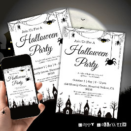 Convite Spooky Halloween