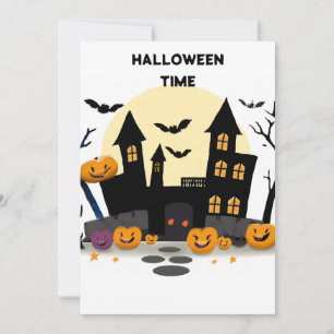 Convite Spooky Halloween