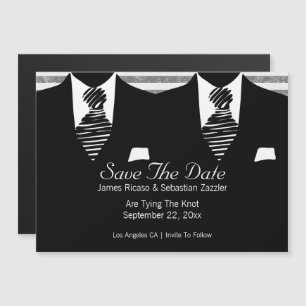 Convite Sr. e Sr. Suit e Tie Gay salvam o casamento