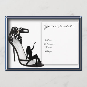 Convite Stiletto Shadow