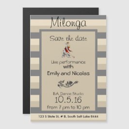 Convite Tango Milonga ao vivo