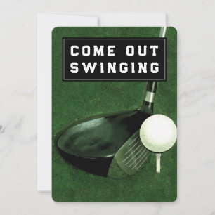 Convite Temático de Golfe