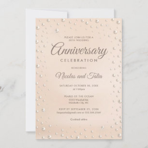 Convite Temático Pérola de 30º Aniversário