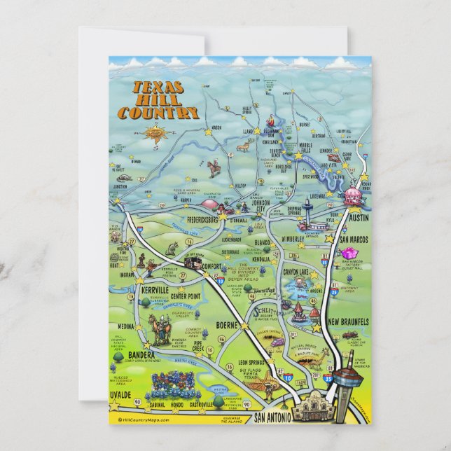 Convite TexasHillCountry (Frente)