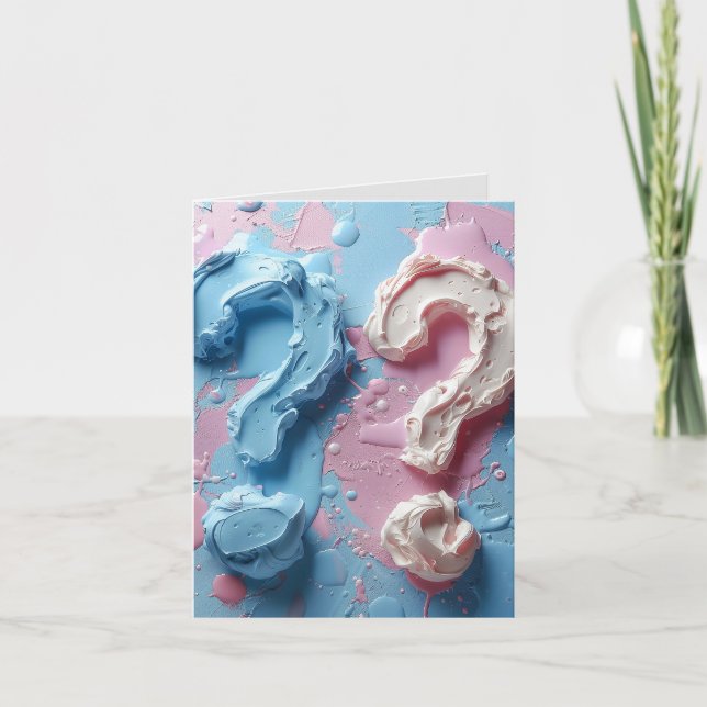 Convite Texto Personalizado da Parte de Revisão de Gênero  (Frente)