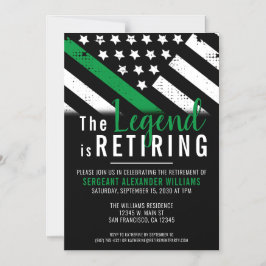 Convite Thin Green Line - Partido da Reforma do Exército M