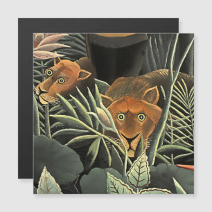 Convite “Tigre - Detalhe de O Sonho” por Henri Rousseau
