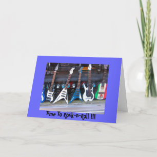 Convite Time To Rock-n-Roll