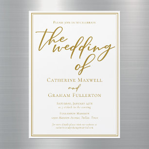 Convite Tipografia Chic