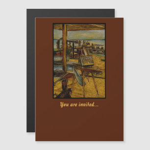 Convite Todas as pinturas de Excelente começam com uma in