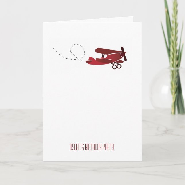 Convite Tome o vôo (Frente)