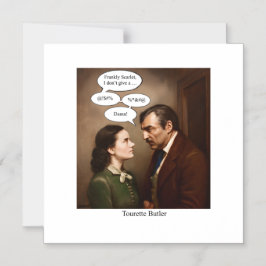 Convite Tourette Butler