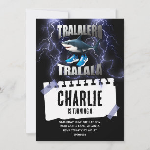 Convite Tralalero tralala