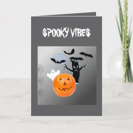 Convite Trapaça ao Luar com Fantasma e Abóbora