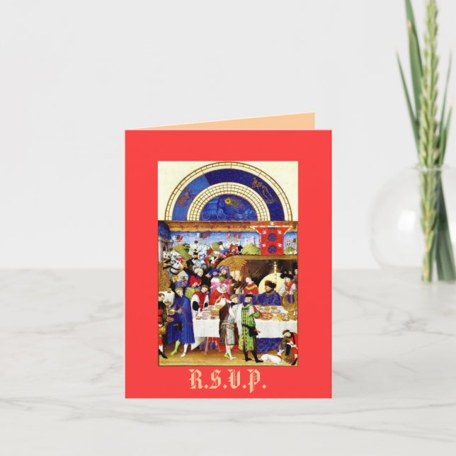 Convite - Tres Riches Heures du Duc de Berry (Frente)