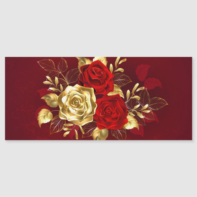 Convite Três Rosas de Joalheria (Frente)