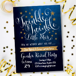 Convite Twinkle Twinkle Little Star