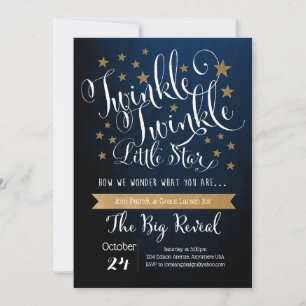 Convite Twinkle Twinkle Little Star