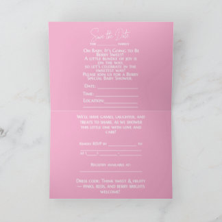 CONVITE UM BEBÊ DOCE COMO FRUTA ESTÁ A CAMINHO