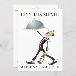 Convite Único para Jantar / Encontro