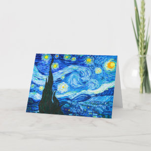 Convite Van Gogh Starry Night