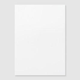 Convite Vazio Branco simples Casamento de 5" x 7"