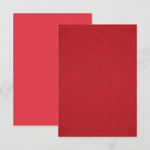 Convite Vermelho Tomate Texturizado – Personalizáv
