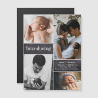 Vertical Apresentando a colagem fotográfica nascim