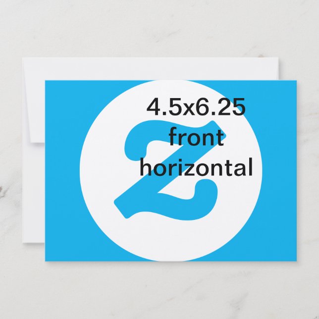 Convite vertical horizontal 4.5x6.25 (Frente)