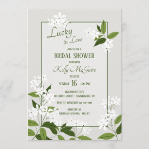 Convite Vertical Jasmine