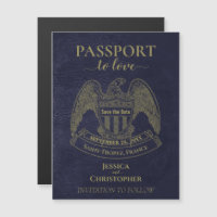 Viagem Passport Destino Casamento Salve a Data