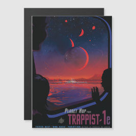 Convite Viagem Sci-Fi Ad, Trapista Planeta-1e
