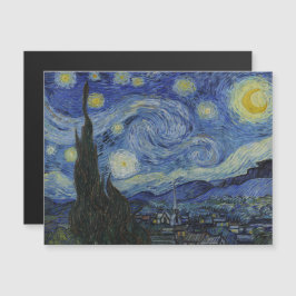 Convite Vincent Van Gogh, A Noite Estrelada